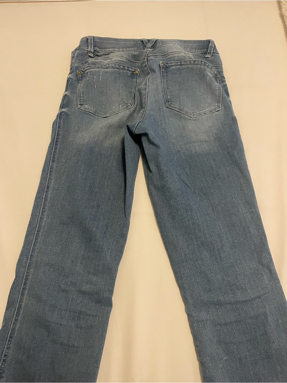 Democracy Light Blue Cropped Flare Jeans “kick flare” - Picture 4 of 5